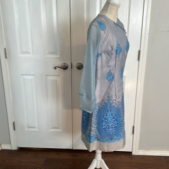 Excellent Condition Vintage Alfred Shaheen Painted Dress - Picture 4 of 17